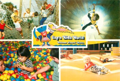 Postcard Cap'n Kids' World, Sea World, San Diego, California (Orlando & Aurora)