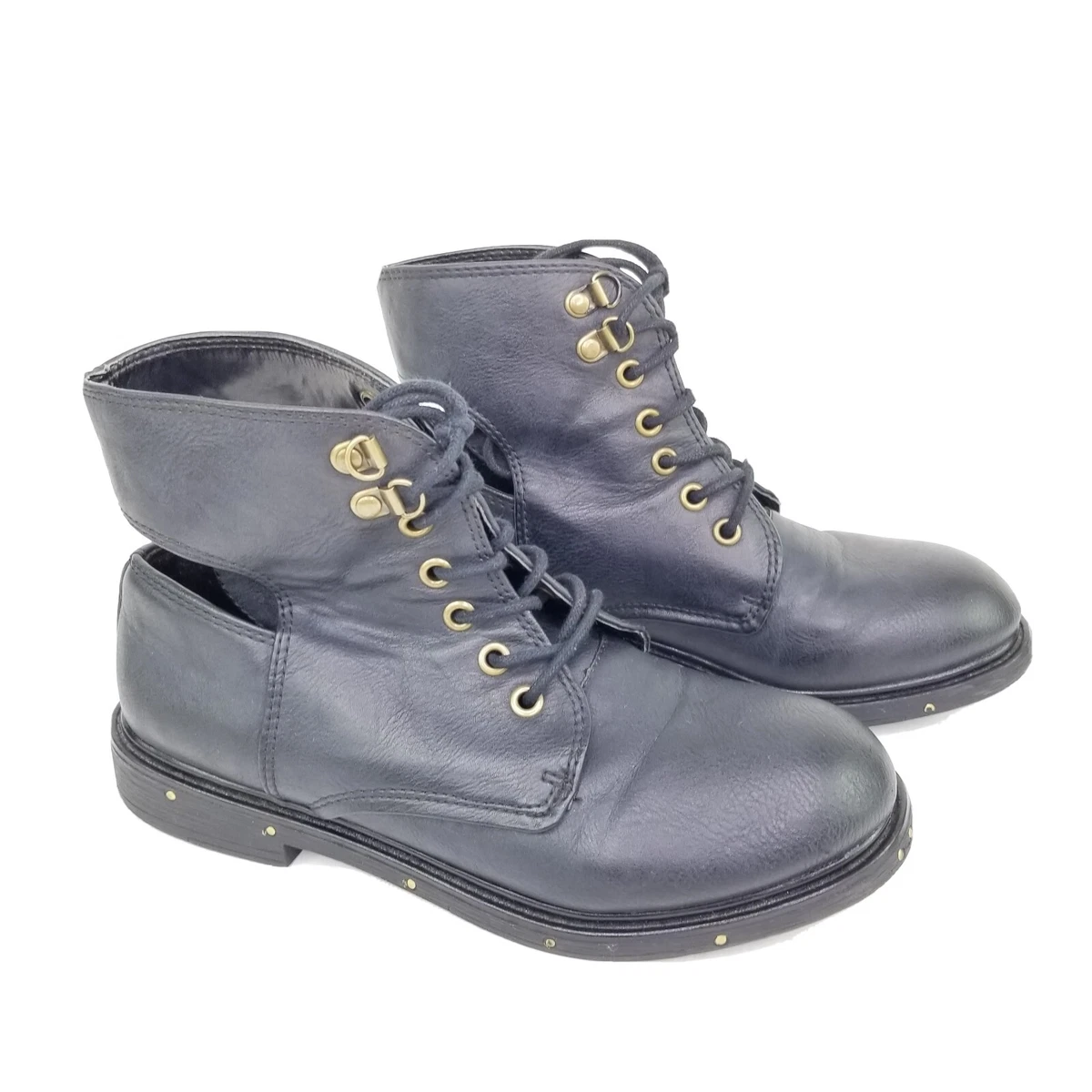 Forever 21 lace up hotsell boots
