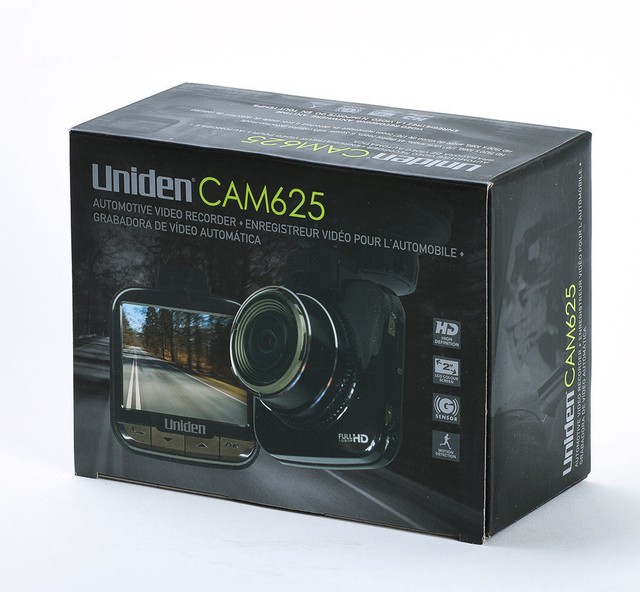 Uniden CAM625 Car Automotive Dash Cam Video Recorder Night Vision Full HD 30fps