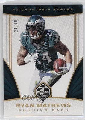 2016 Panini Limited Spotlight Gold 24/49 Ryan Mathews #48 03si