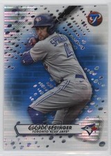 2023 Topps Pristine Blue Pulsar Refractor 19/75 George Springer #188 b7b