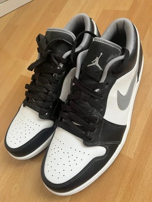 Nike Air Jordan 1 Low ''Black Medium Grey'' Größe 44