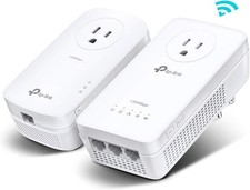 TP-Link Powerline WiFi Extender TL-WPA8631P KIT- Includes AV1300 Powerline Netwo
