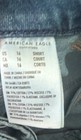 American Eagle Women's Blue Denim Bootcut Jeans Stretch 5-Pocket Logo Button — photo 9