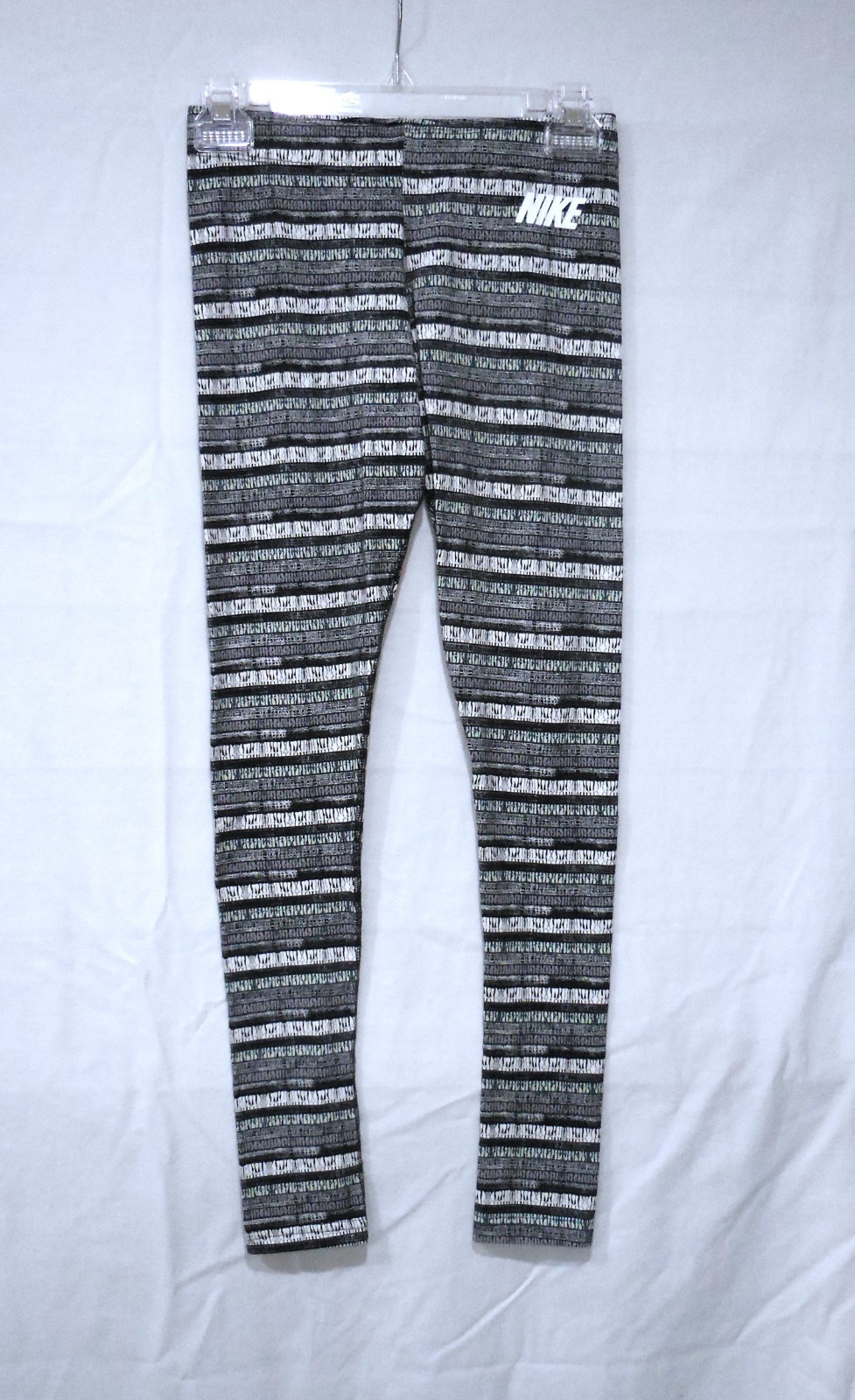 Nike Sportswear Leg-A-See Printed Leggings in Black White Women’s Size S thumbnail 2
