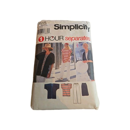 Simplicity Muster 9515 Misses 1 Stunde trennt Jacke Oberteil Hose & Rock L-XL