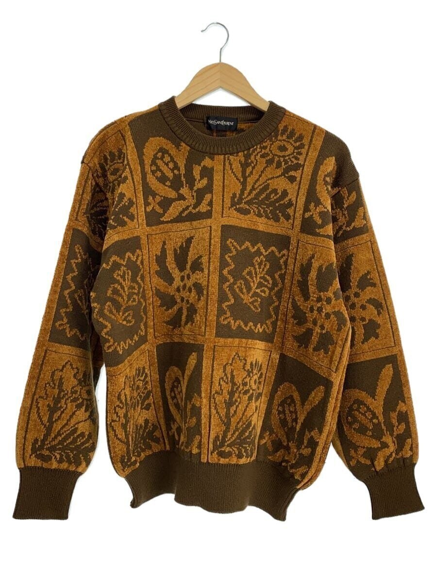 Maglione girocollo YVES SAINT LAURENT marrone