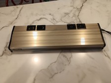 Coralife 24" Aqualight 130W 10K Actinic Deluxe Series Double Linear Strip w/Fans