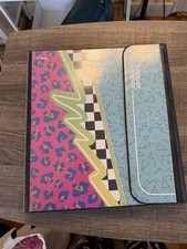 Trapper Keeper Binder Portfolio Folder Retro 2023 New Without Tags
