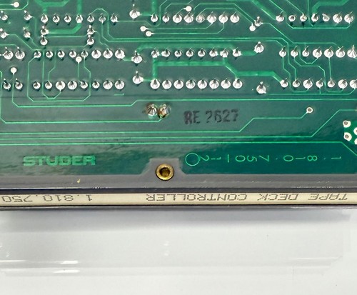 Studer A810 Tape Deck Controller 1.810.750.81 - Bild 5 von 6