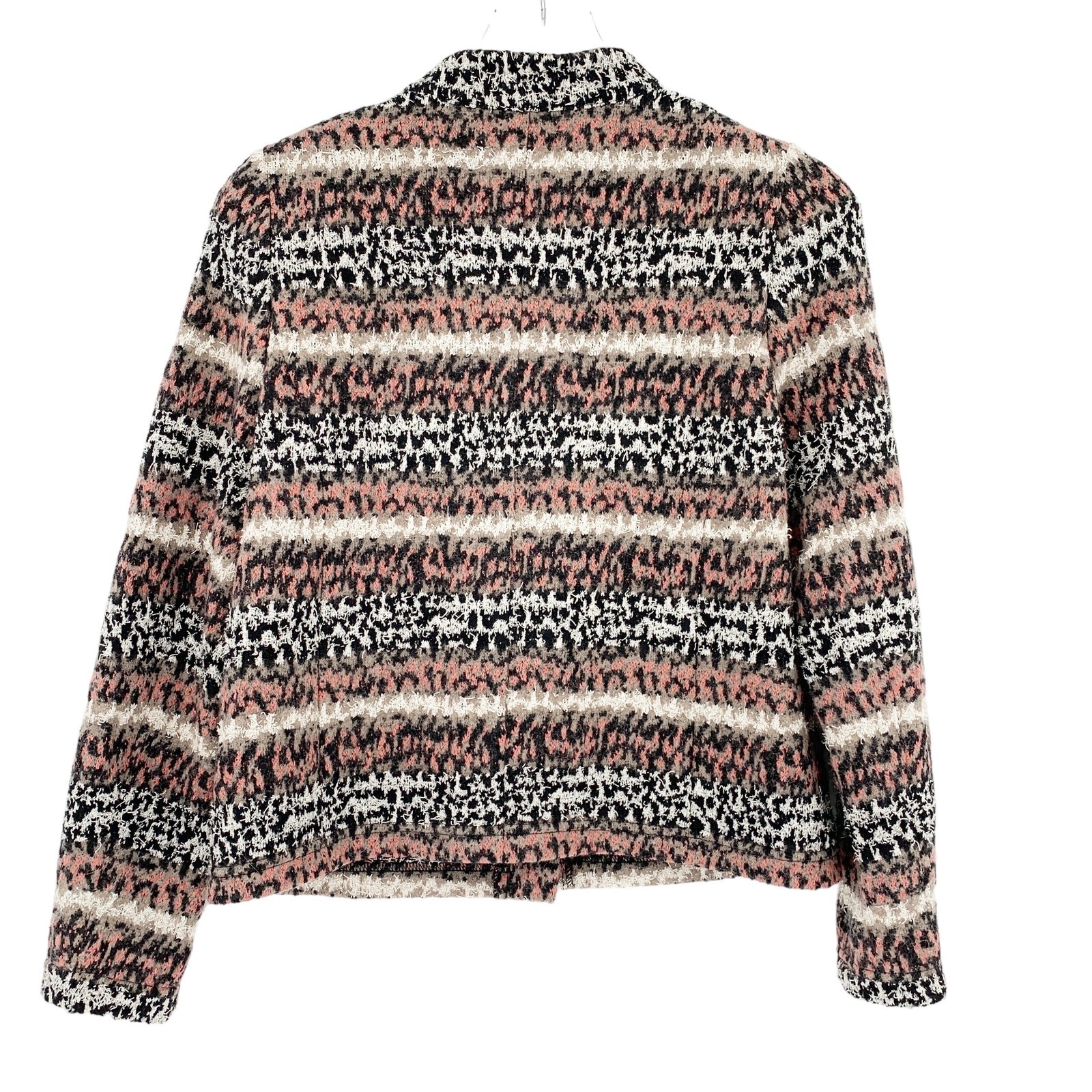 Basler Mohair Polyester Collared Striped Jacket $… - image 4