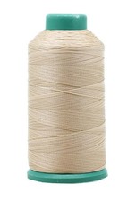 Bonded Nylon Thread Cream Heavy Duty Sewing Threads - 1500 YDs Size 69 210D T...