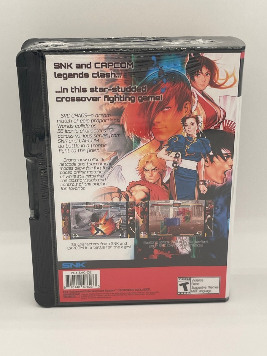 Limited Run SNK VS. CAPCOM SVC CHAOS Classic Edition (PS4