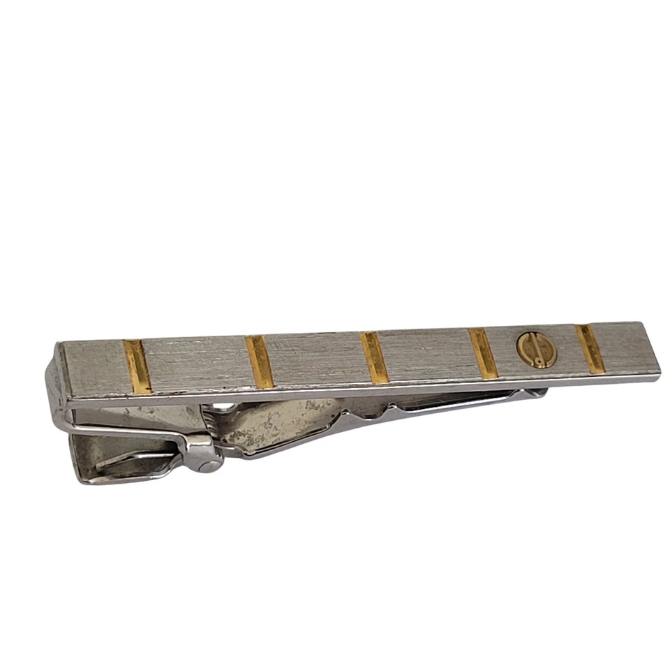 A genuine vintage Dunhill tie clip — one of the most respected British luxury brands, and a wearable piece of mid-century menswear history for well under $30.