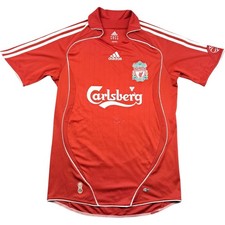 Liverpool FC Football Shirt S Mens Red Polyester Vintage Football Outdoor Adidas