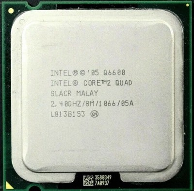 Intel Core 2 Quad Q6600 SLACR 2.4GHz Quad-Core Socket LGA 775 CPU Processor