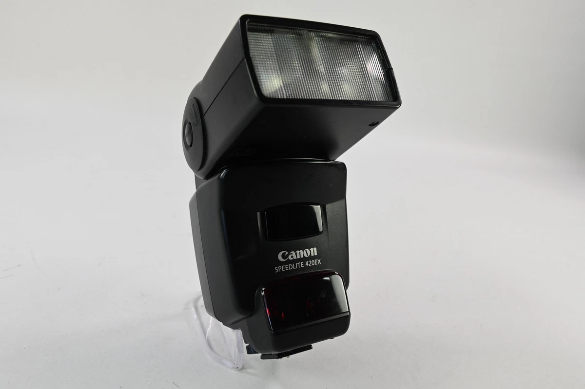 【中古】Canon Speedlite 420exフラッシュCanon EOS SLRカメラ ? 古いバージョン Amazon.com: Canon Speedlite 420EX Flash for Canon EOS SLR Cameras