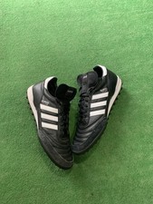 Adidas Mundial Team Black White Turf Soccer Shoes 019228 Men Size 11 US