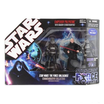 Emperor Palpatine w/ Shadow Stormtroopers Star Wars The Force Unleashed Walmart