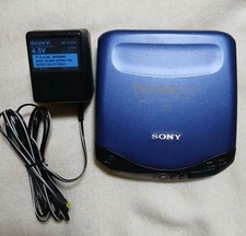 Sony Discman ESP Portable CD Player With Genuine Adapter Power Check Only