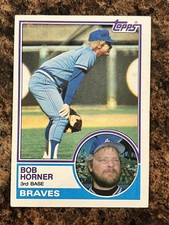 Bob Horner 1983 Topps #50