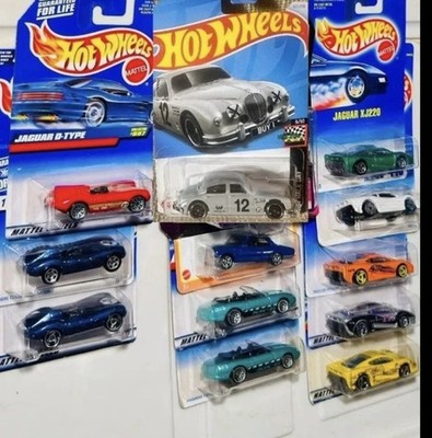30x Hot Wheels Jaguar Lot XJ220 Xk8 XJ6C XKE XK120 XJS MK1 Yatming Maisto Rare!