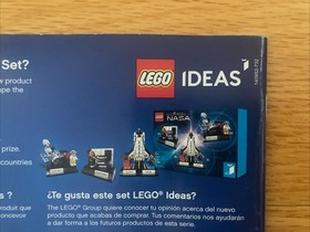 Manual and Box - Women of NASA LEGO Ideas (21312) USED