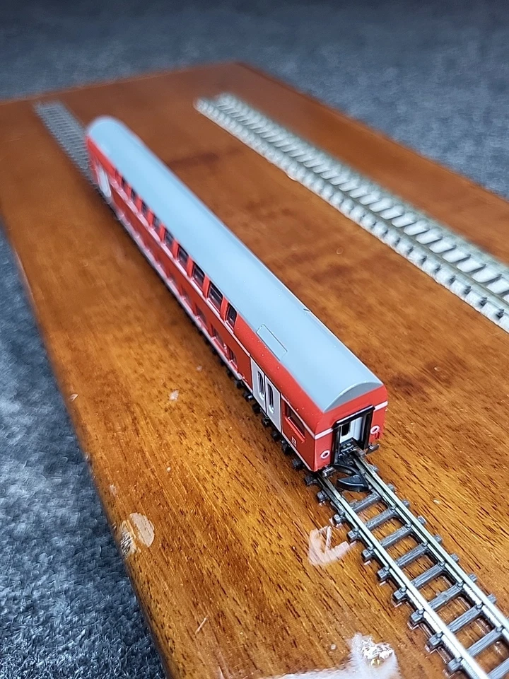 Z Scale Marklin 87292 2nd Class DB Bi-Level Coach Passenger Car Org Box - Image 3 of 4