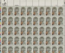 Scott 2096 20¢ Smokey Bear Pane of 50 (G) mint NH Plate Number 1 3 1 3 - 3 UR