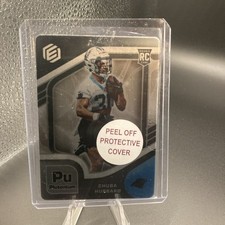 2021 Panini Elements - Rookies Chuba Hubbard #113 Plutonium /94 (RC)