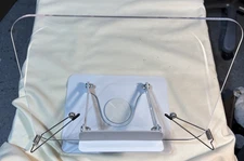 Adjustable Acrylic Book Stand for Reading - Book/Tablet Holder - Foldable