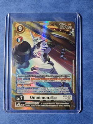 Digimon Omnimon ACE · BT17-078 Alt Art · SR · Digimon Generation · EN   NM 