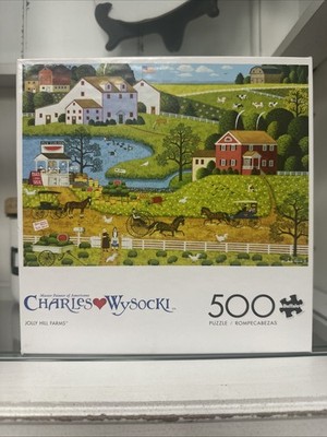 Buffalo Games  Jolly Hill Farms Jigsaw Puzzle