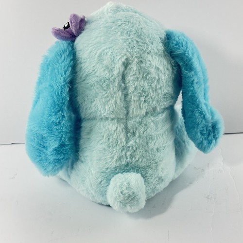 PLOOFS Vampir Hase Plüsch 10 Zoll blaue Mondsichel Fledermaus Schleife Kawaii Gothic - Bild 2 von 4