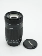 Canon 55-250mm f/4-5.6 EFS IS STM Lens for Canon EF-S Mount