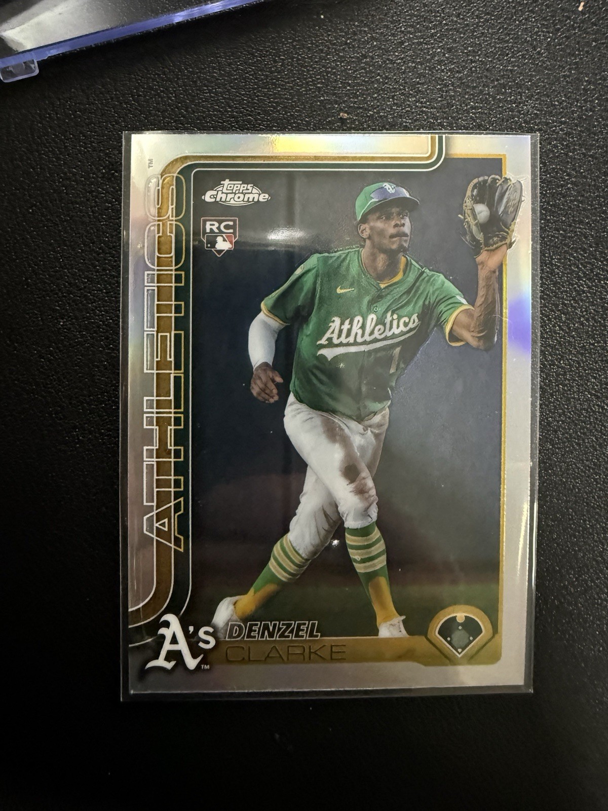 2025 Topps Chrome Update Denzel Clarke #USC15 Rookie Card RC Refractor