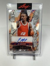 2025 Leaf Metal Sports Heroes Ja Morant /8 Auto Autograph