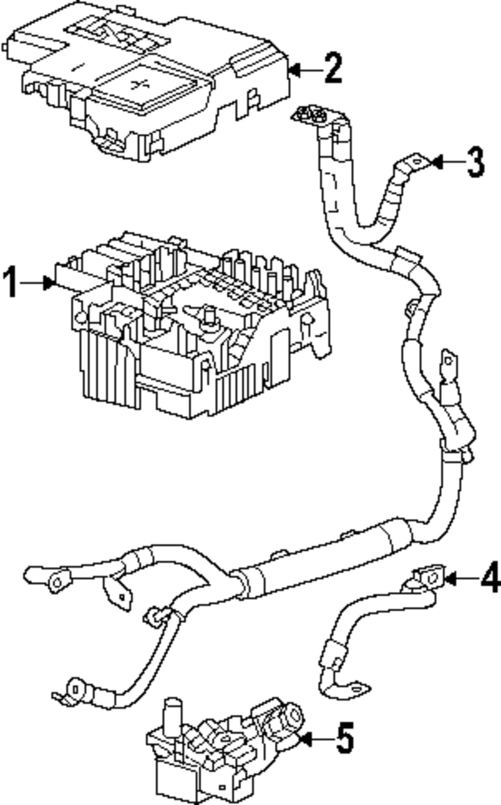 Conjunto de caja de fusibles para GM Envista/Trax 2024-2025 (P/N 42870910)
