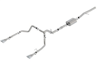 Borla 140784 ATAK Exhaust System For 2019 Chevrolet Silverado/GMC Sierra 1500