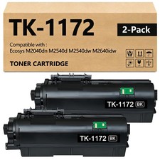 TK-1172 TK1172 Black Toner Cartridge Replacement for Kyocera 1172 TK-1172