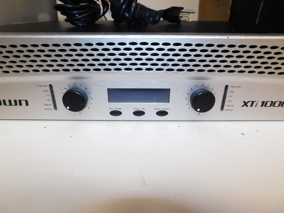 Crown Xti-1000 Amplifier for sale online | eBay
