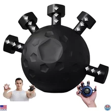 Glitzgrip 2025 Arm Builder - Hand & Forearm Strengthener with Finger Grip Balls