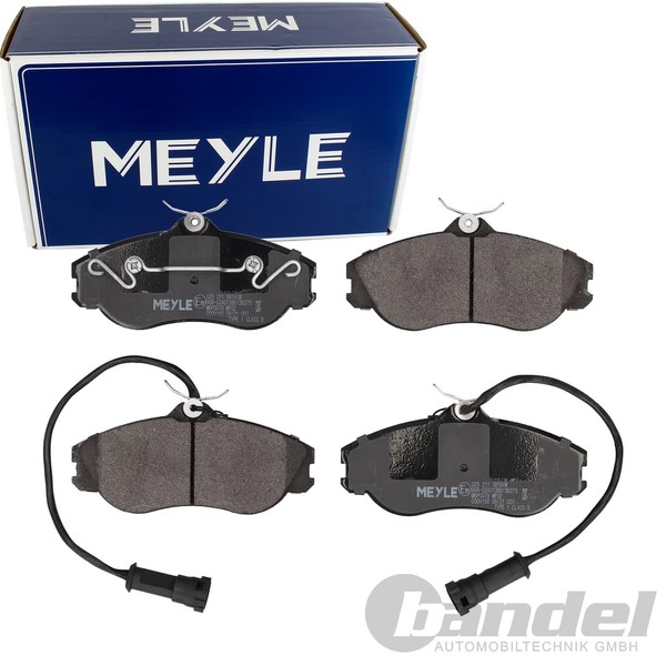 Meyle BremsbelÄGe Satz Vorderachse Passend FÜR Audi 100 200 80 90 Cabriolet-image