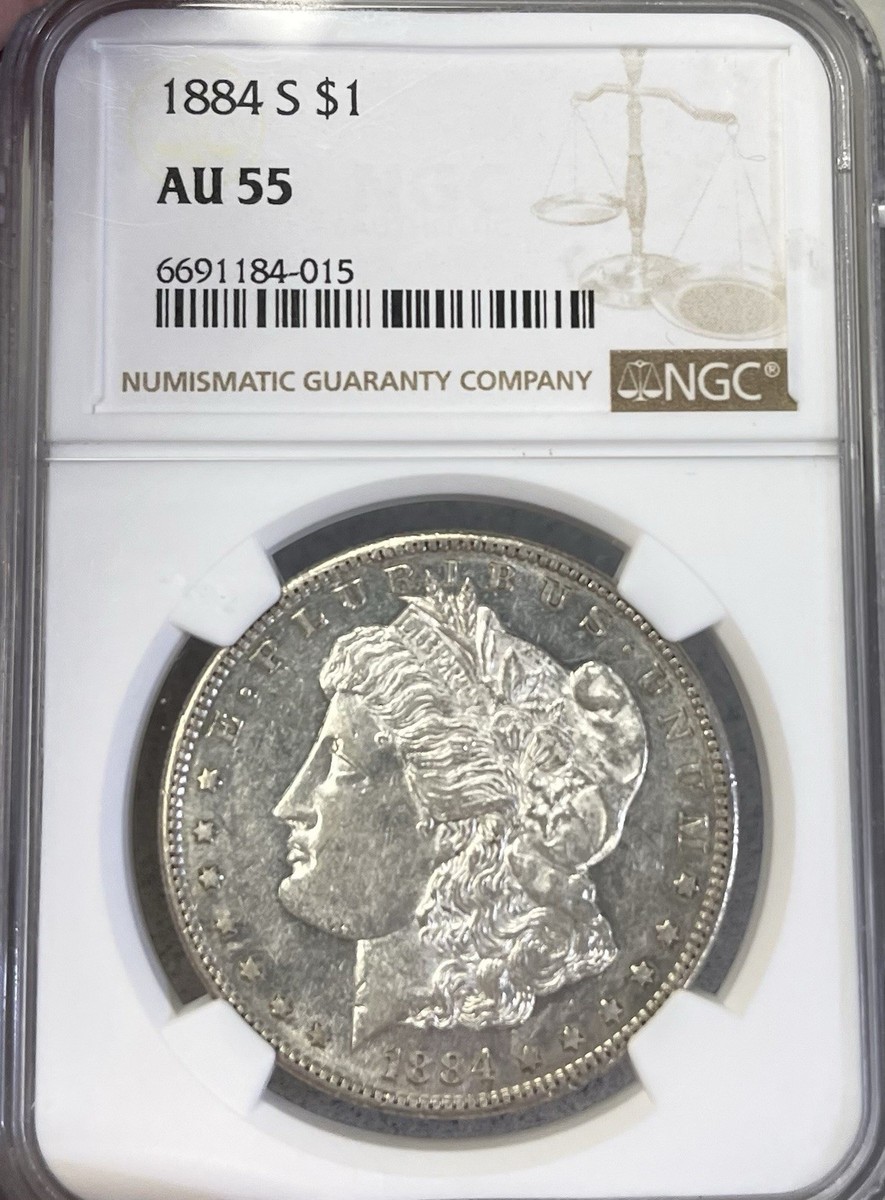 ゲ*ー様 モルガン銀貨PCGSMS63 １８９５年 モルガン銀貨PCGSMS63 1895年 【公式通販】