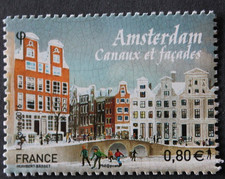 Timbre - FRANCE - Canaux - AMSTERDAM (de feuillet) - 2016 - Neuf ** - YT5093