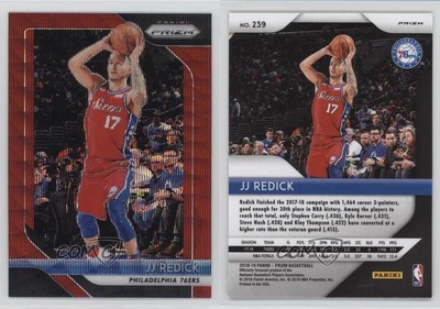 2018-19 Panini Prizm Ruby Wave Prizm JJ Redick #239