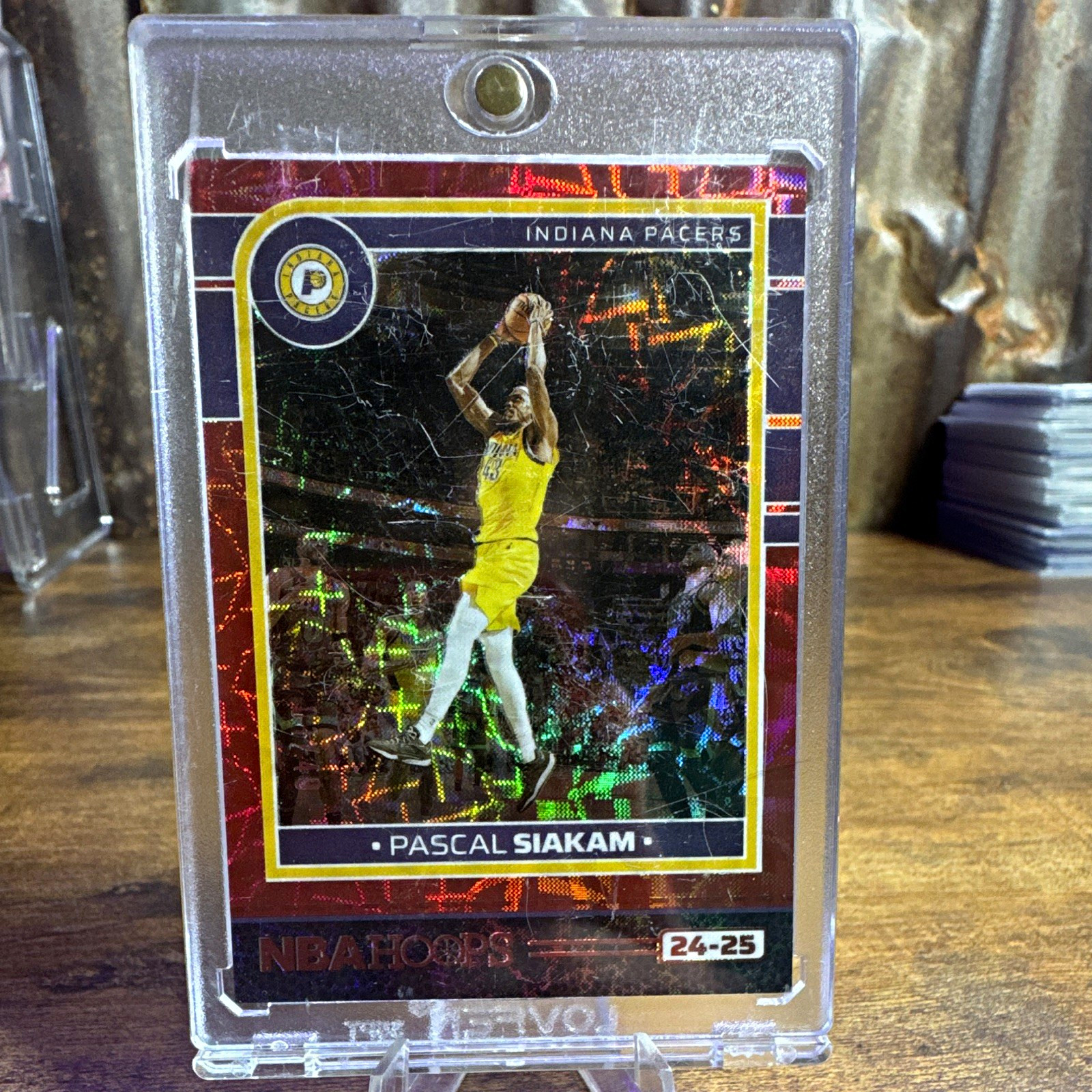Panini 2024-25 NBA Hoops Parallel Basketball Pascal Siakam Pacers #71 1/49
