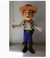 Nuevo Disfraz Vaquero Mascota Leñosa Toy Story Sheriff Woody Vestido Elegante g AA9