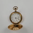 Antique Waltham 15 Jewels Gold-Filled Pocket Watch, Pre-Owned, Runs (40-#28)