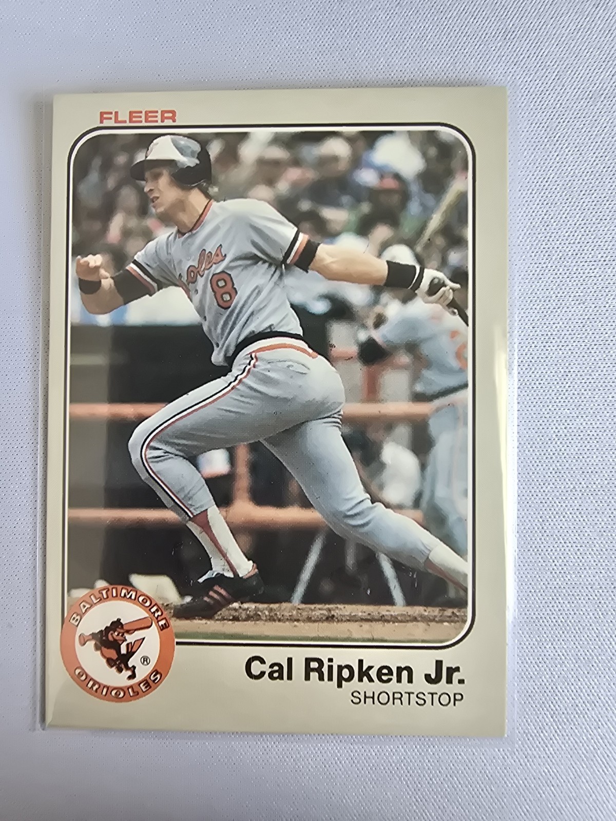 1983 Fleer Cal Ripken Jr #70 Baltimore Orioles HOF Vintage Baseball Card